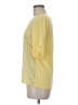 The Limited Outlet 100% Polyester Yellow 3/4 Sleeve Blouse Size M - photo 5