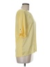 The Limited Outlet 100% Polyester Yellow 3/4 Sleeve Blouse Size M - photo 4