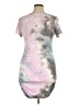 mYTH Tie-dye Gray Casual Dress Size XL - photo 2