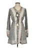 Ryu 100% Acrylic Paisley Gray Casual Dress Size S - photo 1