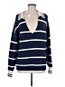 American Eagle Outfitters Stripes Blue Pullover Sweater Size M - photo 1