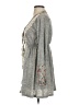Ryu 100% Acrylic Paisley Gray Casual Dress Size S - photo 5