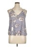 Wet Seal 100% Polyester Gray Sleeveless Blouse Size XL - photo 1
