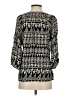 Rush Black 3/4 Sleeve Blouse Size S - photo 2