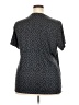 Be Inspired 100% Polyester Chevron-herringbone Gray Short Sleeve T-Shirt Size 2X - photo 2