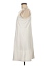 Lou & Grey Solid White Casual Dress Size M - photo 5