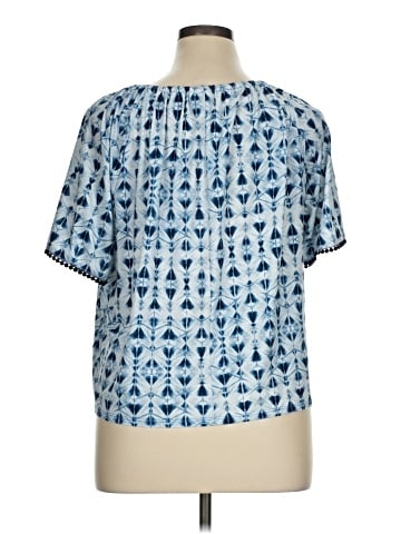 Skye's The Limit Short Sleeve Blouse (view 2)