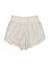 Yogasmoga Solid Ivory Athletic Shorts Size S - photo 1