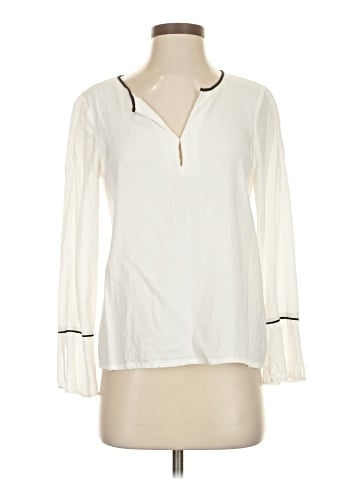 Massimo Dutti Long Sleeve Blouse (view 1)