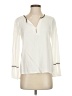 Massimo Dutti Ivory Long Sleeve Blouse Size S - photo 1