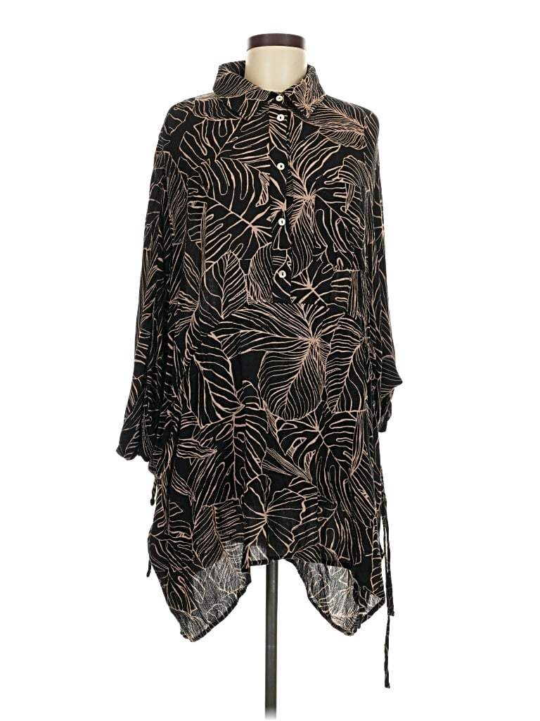 Pre-owned Elan Casual Dress In Brown