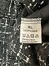 Unbranded 100% Polyester Tweed Black Jacket Size XL - photo 7