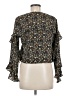 Max Studio 100% Polyester Black 3/4 Sleeve Blouse Size M (estimated) - photo 2