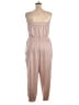 Jennifer Lopez 100% Polyester Solid Pink Jumpsuit Size XXL - photo 2
