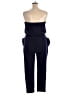 Blush Solid Blue Jumpsuit Size 2X - photo 2