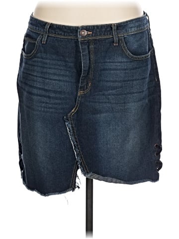 Jessica Simpson Denim Skirt (view 1)
