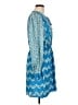 Never Fully Dressed Paisley Blue Casual Dress Size 10 - photo 4