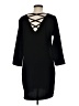 Jack by BB Dakota 100% Polyester Solid Black Casual Dress Size M (estimated) - photo 2