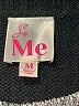 so Me Metallic Silver Sleeveless T-Shirt Size M - photo 7
