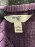 Terra & Sky Purple Pullover Sweater Size 1X - photo 7