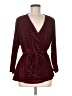 Long Tall Sally Burgundy Kimono Size M - photo 1