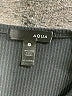 Aqua 100% Spandex Black Tube Top Size M - photo 7