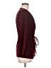 Long Tall Sally Burgundy Kimono Size M - photo 4