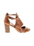 Emanuele Crasto Tan Brown Heels Size EU 40 - photo 1