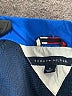 Tommy Hilfiger 100% Nylon Color Block Blue Track Jacket Size M - photo 6