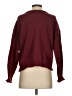 Shein 100% Polyester Solid Burgundy Pullover Sweater Size 4 - photo 2