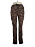 Pam & Gela Animal Print Brown Active Pants Size L - photo 1