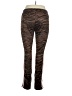 Pam & Gela Animal Print Brown Active Pants Size L - photo 2