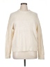 Theory Solid Ivory Wool Pullover Sweater Size XL - photo 1