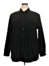 Allison Daley Solid Black Long Sleeve Button-Down Shirt Size 20 - photo 1