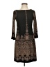 En Focus Studio Brown Black Cocktail Dress Size 4 - photo 1