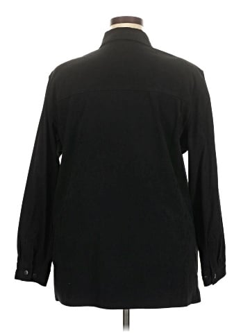 Allison Daley Long Sleeve Button-Down Shirt (view 2)