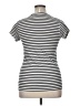 Assorted Brands Stripes Silver Short Sleeve T-Shirt Size XL - photo 2