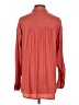 By Anthropologie 100% Polyester Red Long Sleeve Blouse Size S - photo 2