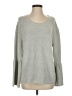 French Connection Metallic Gray Pullover Sweater Size S - photo 1