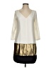 Express Color Block Ivory Cocktail Dress Size XS - photo 1