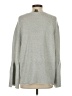 French Connection Metallic Gray Pullover Sweater Size S - photo 2