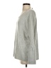 French Connection Metallic Gray Pullover Sweater Size S - photo 5