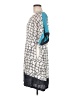 Sachin + Babi 100% Polyester Graphic Gray Casual Dress Size 8 - photo 5