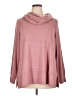 Cupio Pink Turtleneck Sweater Size 1X - photo 1