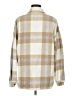 Unbranded 100% Polyester Plaid Ivory Coat Size M - photo 2