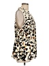 Unbranded Animal Print Ivory Sleeveless Blouse Size L (estimated) - photo 4