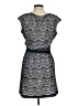 Guess Chevron-herringbone Gray Cocktail Dress Size 8 - photo 2