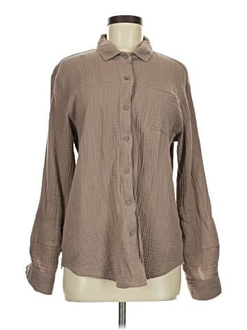 Splendid Long Sleeve Button-Down Shirt (view 1)