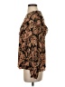 NANETTE Nanette Lepore 100% Polyester Paisley Brown Long Sleeve Blouse Size S - photo 5