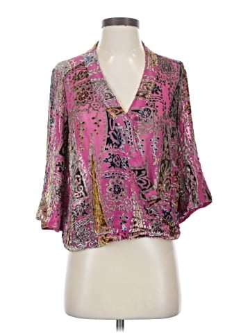 Floreat 3/4 Sleeve Blouse (view 1)